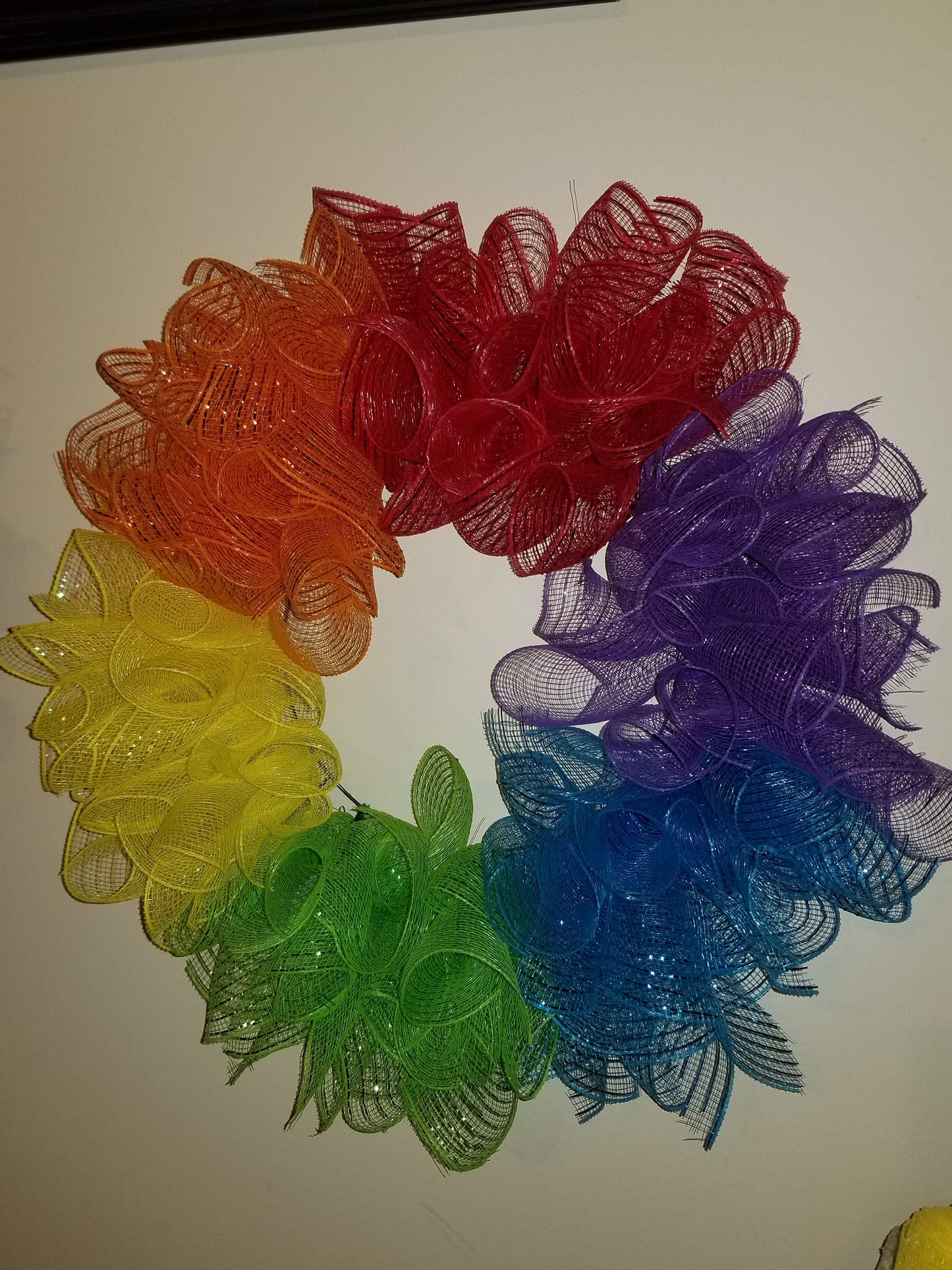 Rainbow Wreath