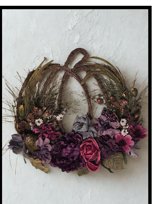 Floral Pumpkin